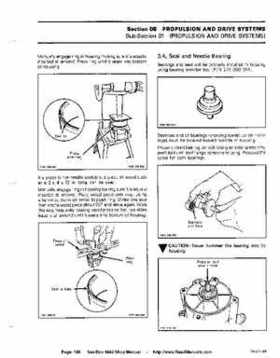 Bombardier SeaDoo 1992 factory shop manual, Page 189