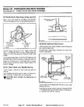 Bombardier SeaDoo 1992 factory shop manual, Page 194