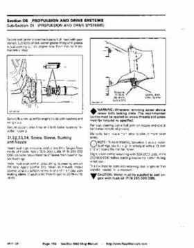 Bombardier SeaDoo 1992 factory shop manual, Page 198