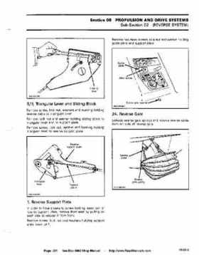 Bombardier SeaDoo 1992 factory shop manual, Page 201