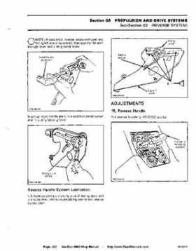 Bombardier SeaDoo 1992 factory shop manual, Page 203