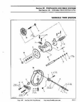 Bombardier SeaDoo 1992 factory shop manual, Page 205