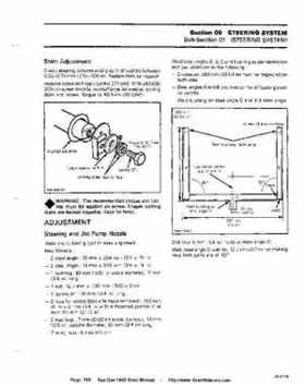 Bombardier SeaDoo 1992 factory shop manual, Page 215