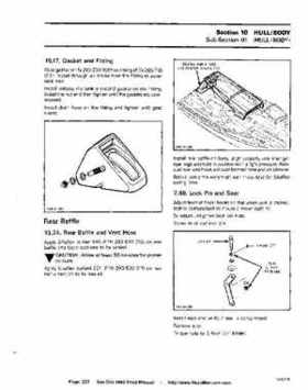 Bombardier SeaDoo 1992 factory shop manual, Page 223