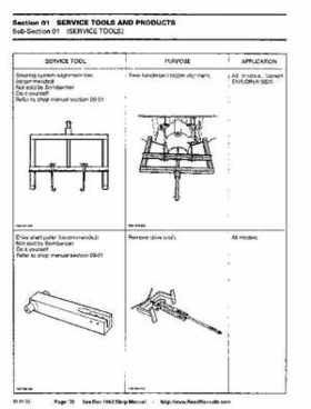 Bombardier SeaDoo 1993 factory shop manual, Page 30