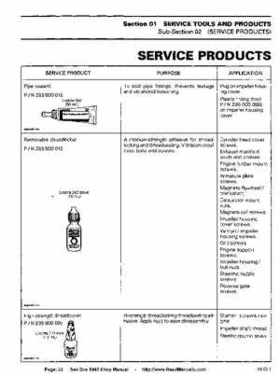Bombardier SeaDoo 1993 factory shop manual, Page 33