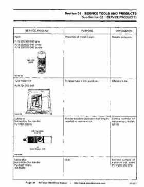 Bombardier SeaDoo 1993 factory shop manual, Page 39