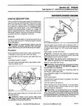 Bombardier SeaDoo 1993 factory shop manual, Page 43