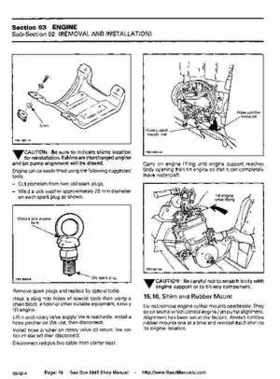 Bombardier SeaDoo 1993 factory shop manual, Page 48