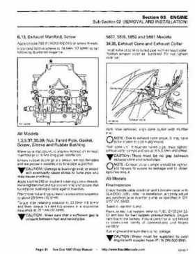 Bombardier SeaDoo 1993 factory shop manual, Page 51