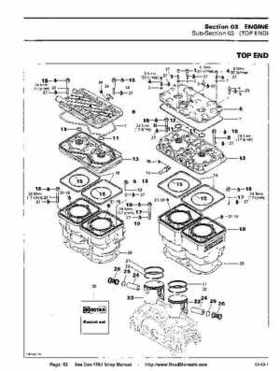 Bombardier SeaDoo 1993 factory shop manual, Page 52