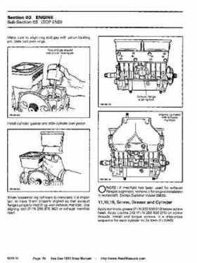 Bombardier SeaDoo 1993 factory shop manual, Page 61