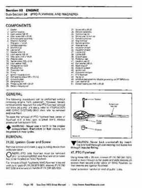 Bombardier SeaDoo 1993 factory shop manual, Page 65