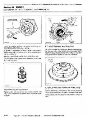 Bombardier SeaDoo 1993 factory shop manual, Page 67