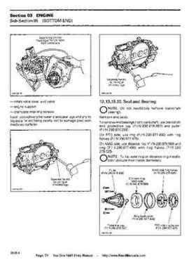 Bombardier SeaDoo 1993 factory shop manual, Page 74