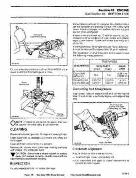 Bombardier SeaDoo 1993 factory shop manual, Page 75