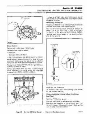 Bombardier SeaDoo 1993 factory shop manual, Page 86