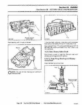 Bombardier SeaDoo 1993 factory shop manual, Page 88