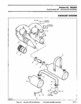 Bombardier SeaDoo 1993 factory shop manual, Page 93