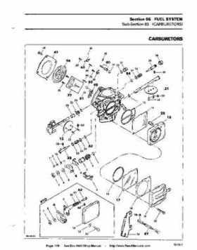 Bombardier SeaDoo 1993 factory shop manual, Page 109