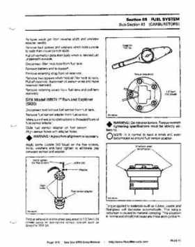 Bombardier SeaDoo 1993 factory shop manual, Page 119