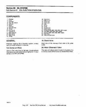 Bombardier SeaDoo 1993 factory shop manual, Page 127