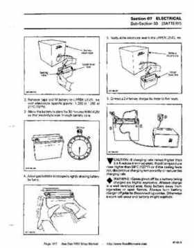 Bombardier SeaDoo 1993 factory shop manual, Page 147