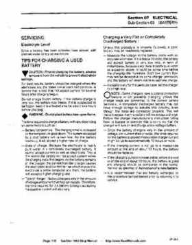 Bombardier SeaDoo 1993 factory shop manual, Page 149
