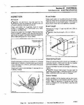 Bombardier SeaDoo 1993 factory shop manual, Page 155