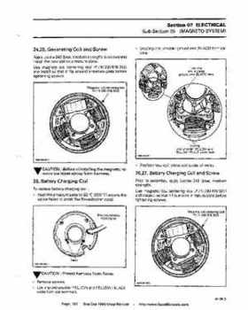 Bombardier SeaDoo 1993 factory shop manual, Page 161