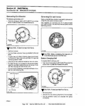 Bombardier SeaDoo 1993 factory shop manual, Page 162