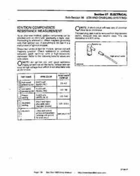Bombardier SeaDoo 1993 factory shop manual, Page 181