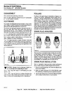 Bombardier SeaDoo 1993 factory shop manual, Page 185