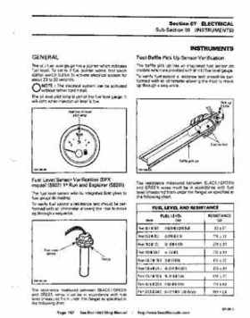 Bombardier SeaDoo 1993 factory shop manual, Page 187