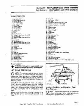 Bombardier SeaDoo 1993 factory shop manual, Page 193