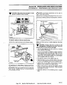 Bombardier SeaDoo 1993 factory shop manual, Page 199