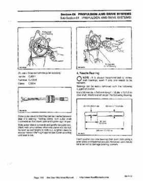 Bombardier SeaDoo 1993 factory shop manual, Page 203
