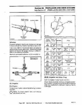 Bombardier SeaDoo 1993 factory shop manual, Page 205