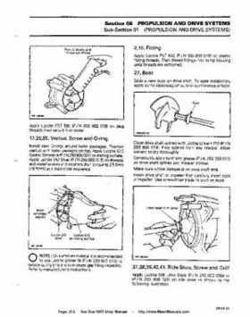 Bombardier SeaDoo 1993 factory shop manual, Page 213