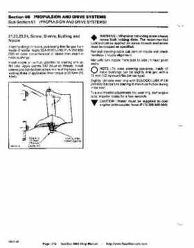 Bombardier SeaDoo 1993 factory shop manual, Page 218