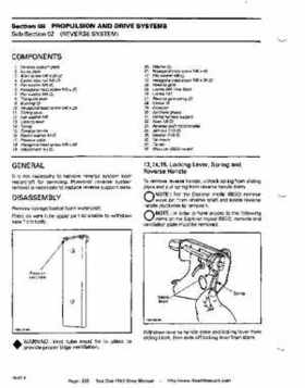 Bombardier SeaDoo 1993 factory shop manual, Page 220