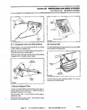 Bombardier SeaDoo 1993 factory shop manual, Page 221