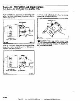Bombardier SeaDoo 1993 factory shop manual, Page 230