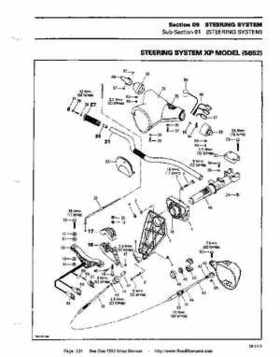 Bombardier SeaDoo 1993 factory shop manual, Page 234