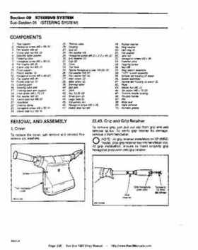 Bombardier SeaDoo 1993 factory shop manual, Page 235