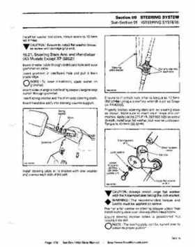 Bombardier SeaDoo 1993 factory shop manual, Page 236