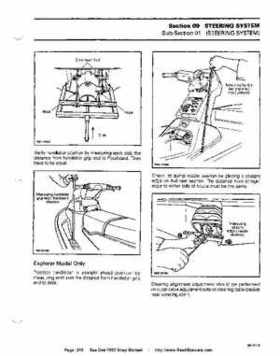 Bombardier SeaDoo 1993 factory shop manual, Page 240