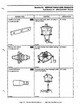 Bombardier SeaDoo 1994 factory shop manual, Page 19