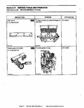 Bombardier SeaDoo 1994 factory shop manual, Page 21