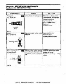 Bombardier SeaDoo 1994 factory shop manual, Page 36